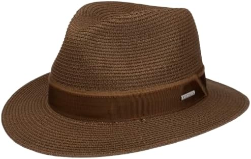 Stetson Chapeau en Paille Pavelo Traveller Homme - de Soleil Printemps-ete Ete