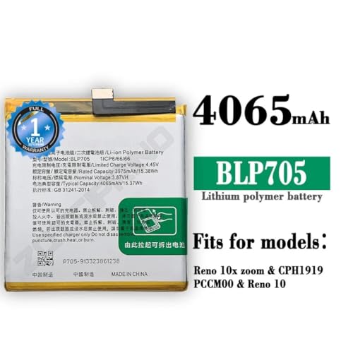 Image of Original BLP705 Battery for Oppo Reno 10x Zoom CPH1919, PCCM00 Battery with 1 Year warrenty***(N65)