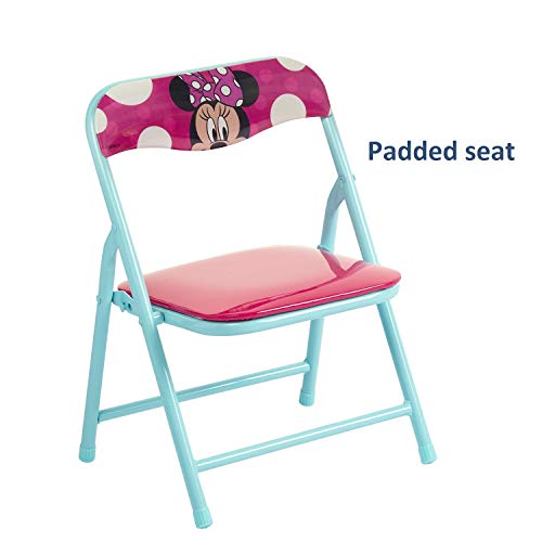 Jakks Pacific Minnie Jr Activity Table Set with One Chairs ,Teal and Red by MINNIE - Image 4