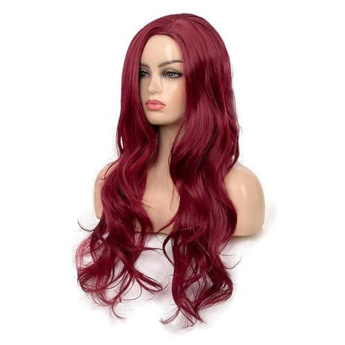 Toppers cheveux solution perte de volume perruque bordeaux - 5