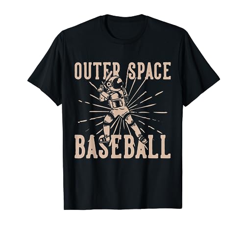 Outer Space Baseball | Batter Hitter Camiseta