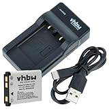 vhbw 1x Station de Charge, 1x câble d'alimentation, 1x Batterie Compatible avec Voigtländer Vito 65, Vito 75, Vitoret U8