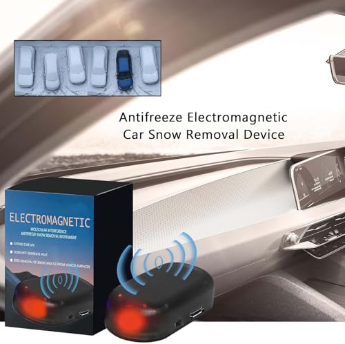 image for Generic 2 PCS Electromagnetic Car Snow and Ice Removal Device, Anti-Fr