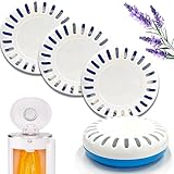 LeoTube 4-Pack Odor Eliminator Cartridge for Munchkin Step Diaper Pail, Lavender Scent Baking Soda Diaper Pail Deodorizer