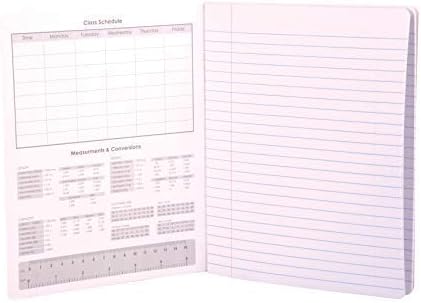 Miniatura 5 de Mintra Office - Cuadernos de composición para escuela, hogar, negocios, oficina Paquete de 4