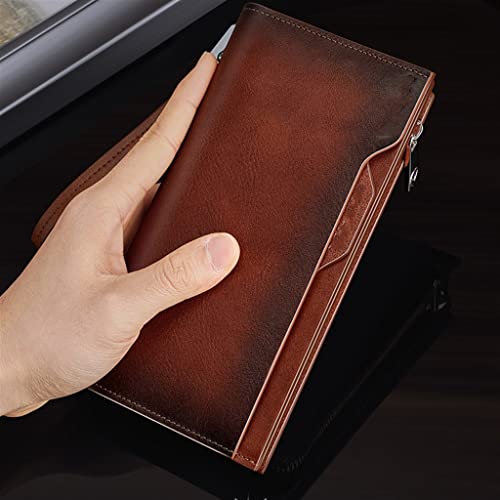 Wallet Men's Long Men's Wallet Driver's License Bag Multi-card Capacity Wallet2