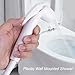 Plastic wall mounted shower toilet bathroom handheld toilet spray, and handheld toilet diaper spray Shattaf kit