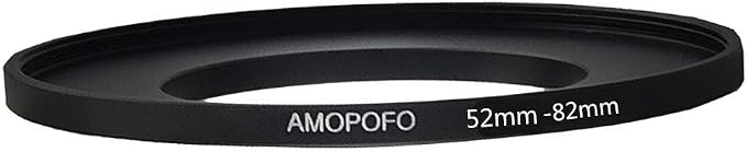 Anillo Adaptador de Filtro 52mm a 82mm para Cámara miniatura 3