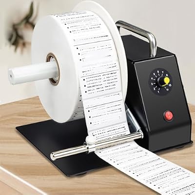 Automatic Label Rewinder Machine, Adjustable Speed, Continuous Rewinding for Logistics, Electronics, Apparel Industries - 48h Operation, Efficient and Reliable
