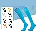 Football Socks Solid Color Athletic Soccer Breathable Softball Baseball For Youth Soccer Solid Color Athletic Knee High Baseb