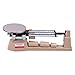 Generic Hochpräzise Waage 2610gX0.1g Triple Beam Pan Mechanische Balancen-Skala Lab Analytischen Wägen (Color : Silver)
