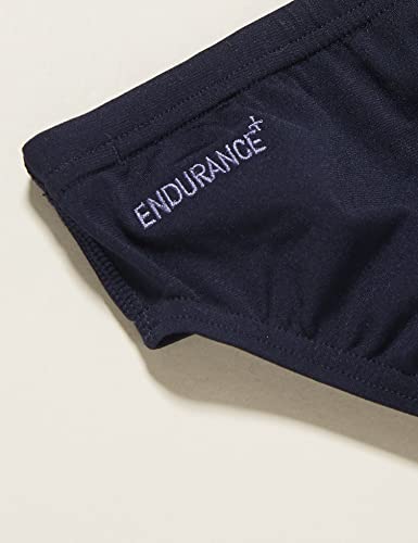 Speedo Boys Eco Endurance+ 6,5 cm Badehose Swim Briefs, Navy, 7-8 Jahre EU