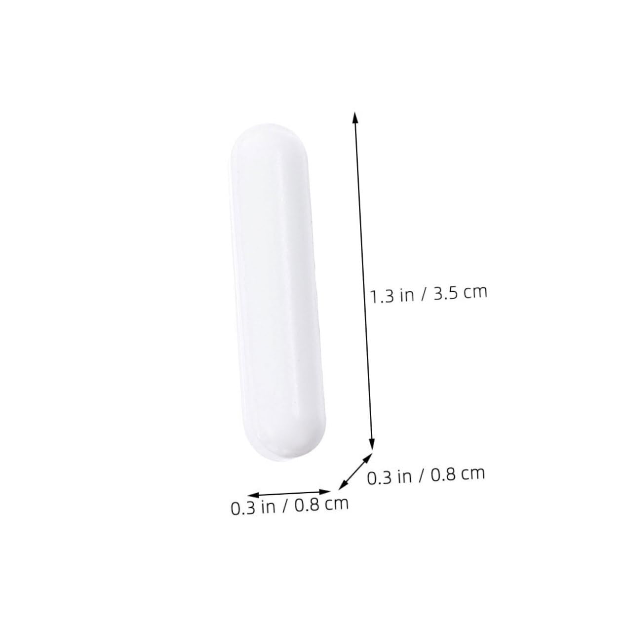 3 Series Rotor Magnético Magnetic Sticks Herramienta De Agitación Magnética Agitador Magnético Imán Barras Para Barra De Agitación Magnética Ptfe 16 Piezas X 3
