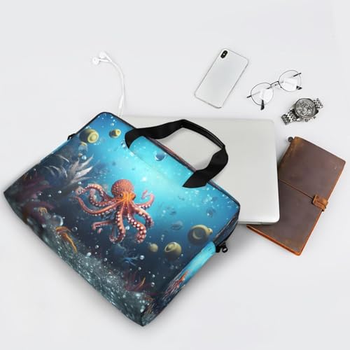 Bolso Maletín para Laptop Octopus con Correa miniatura 7