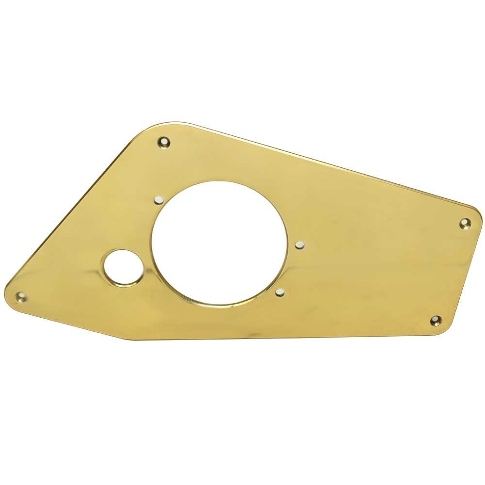Legend Boat Blank Throttle Control Panel 316532 | Gold Aluminum