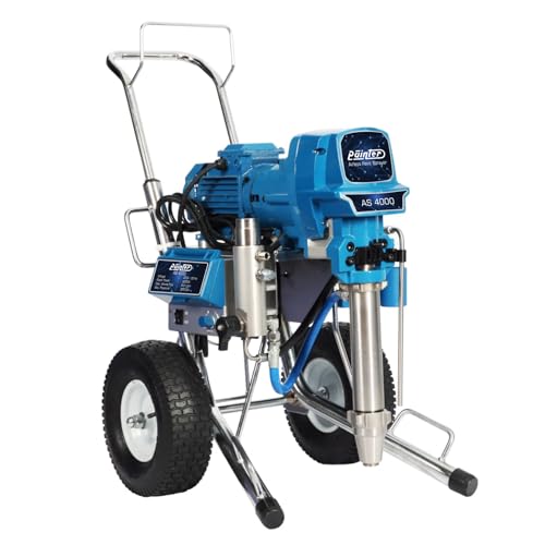 Image of Painter Spray Gun (Label) Airless Paint & Putty Sprayer Electric Corded for Wall Putty & Wall Paint Sprayer, for Construction & Industrial Use (AS-4000)