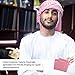 Adult Men Arab Head Scarf: Middle East Desert Shemagh Head Wrap Head Neck Scarf Muslim Headwear Arabian Costume Accessories Red