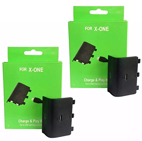 Carregador Xbox One 8800mah For X-one Bateria+ Cabo!!