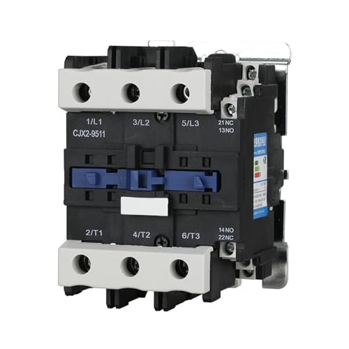 Contacteur de puissance LC1 CJX2-9511 pour stabiliser un réseau triphasé 95A