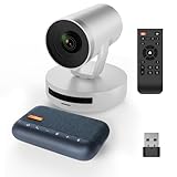 【Cámara PTZ con Zoom Óptico y 4 Posiciones Preestablecidas】Equipada con un sensor CMOS de 2MP de alta calidad y un zoom óptico de 5x, nuestra cámara para salas de conferencias garantiza imágenes de alta calidad y sin distorsiones incluso en máxima ampliación. La tecnología de enfoque automático verdadero mantiene un enfoque nítido, asegurando tomas consistentemente claras. Además, la cámara PTZ V403 incorpora 4 posiciones preestablecidas, conservando los ajustes de panorámica, inclinación y zoom para cambiar entre configuraciones con facilidad.