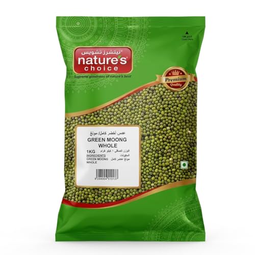 Natures Choice Green Moong Whole Legume 1 kg