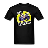 SUNRAIN Men's Darkwing Duck Lets Get Dangerous T Shirt