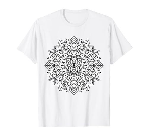 Mandala for painting and colouring for children T-Shirt