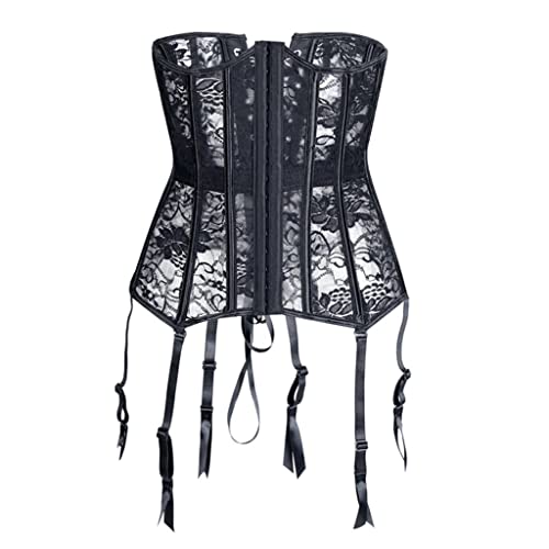 Ceinture sexy taille haute pour affiner la silhouette en dentelle