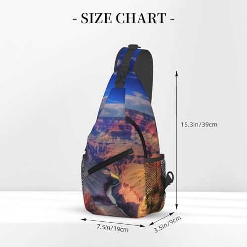 Mochila de Pecho Cruzada para Hombre Sling Diagonal miniatura 3
