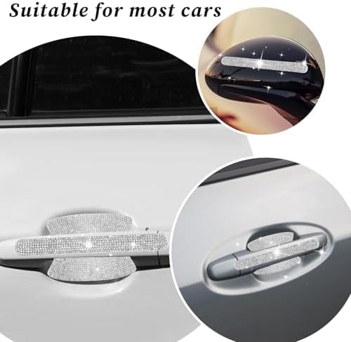 Bling Car Door Handle Cup for Mitsubishi Outlander Sport image 2