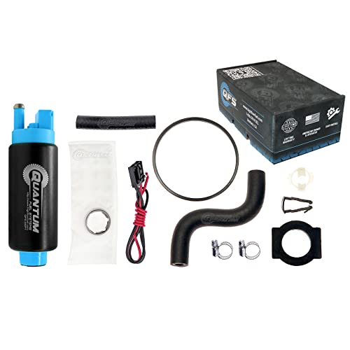 QFS-340FT-812 Quantum 340LPH Intank Fuel Pump Replacement for Ford Mustang GT LX SVO V6 Cobra (1984-1997)