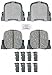 ACDelco 17D1088CH Professional Ceramic Rear Disc Brake Pad Set