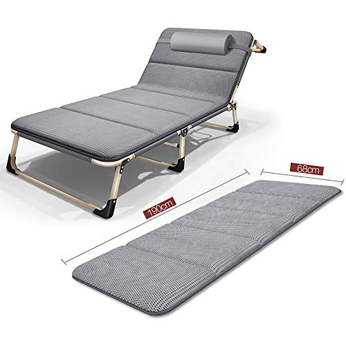 Cojín de exterior gris de 75 pulgadas para tumbonas y patio Ruby Lil 3