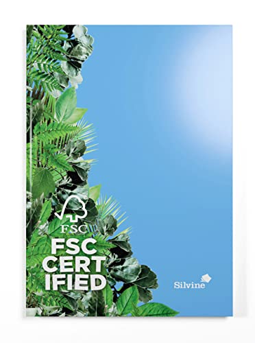 Silvine Premium A4 Fsc Certified Hardback Notebook - Lined (168 Pages)