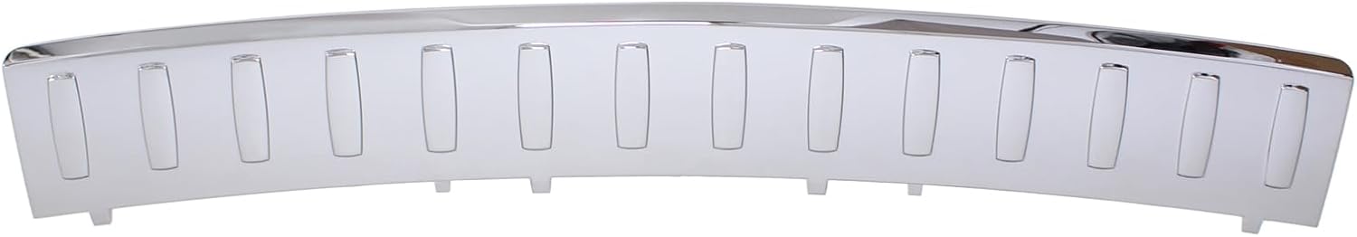 Rear Bumper Step Pad Trim Molding Chrome for Mercedes-Benz GLE400 2016-2019, GLE43 AMG 2017-2019, GLE63 AMG 2016-2019, GLE63 AMG S 2016-2019, GLE350 GLE550 GLE550e 2016-2018, GLE300d 2016-2017