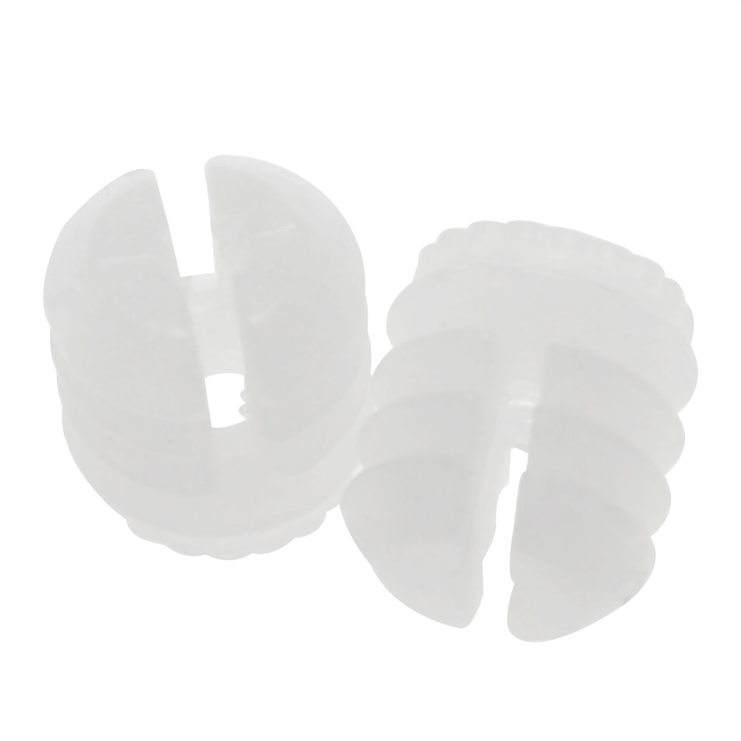 Kit De 60 Tornillos Y Tacos De Expansión Blancos Para Montaje - 4x10 Mm Y 4x12 Mm, Ideal Para Armarios Y Bisagras