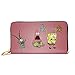 Produktbild Spongebob Geldbörse aus echtem Leder, mit Reißverschluss, lange Clutch, Münzfach, Kartenpaket für Damen und Herren