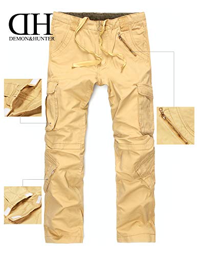 Demon&Hunter 700X Series Men's Relaxed Work Wear Cargo Pants3