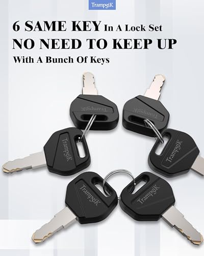 Trampgik TK200X1-EP-BLCK Engineering Plastic Camper Door Lock, Rv Door Lock Replacement thumb #7