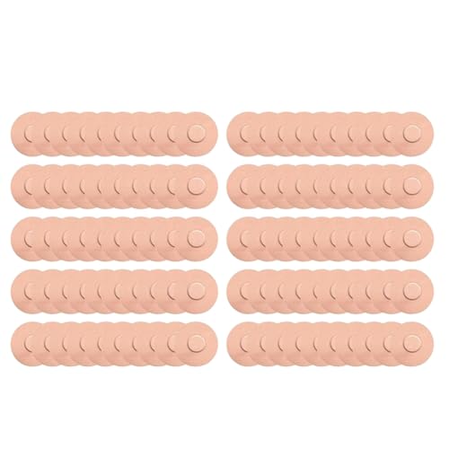 Vocdikficy 100 Parches Adhesivos con Sensor de Estilo Libre, Impermeables, para Deportes, Control Continuo de Glucosa, Pegatinas de B