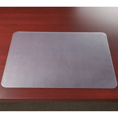 Artistic Krystal View Frosted Non-Glare Antimicrobial Desk Pad Organizer, Non-Stick Mat Protects From Nicks, Scratches, Scuffs And Spills, 19" X 24" #TOP4