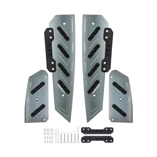 Repose pieds X13C en aluminium usiné pour ensemble pédales premium NSS350