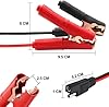 HuaLiSiJi SAE Alligator Clips 14AWG SAE Connector with Alligator Clips Battery Alligator Clips, SAE Quick Release Adapter to Alligator Clips for Battery Charging Or Other Equipment (3m) #1
