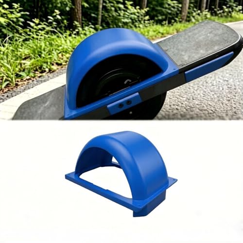 Electric Self-Balancing Board Fender Compatible with Onewheel Pint Lightweight Splash Guard Mud Protection Cover Stable Design for Outdoor Riding Commuting Accessories (Blue)