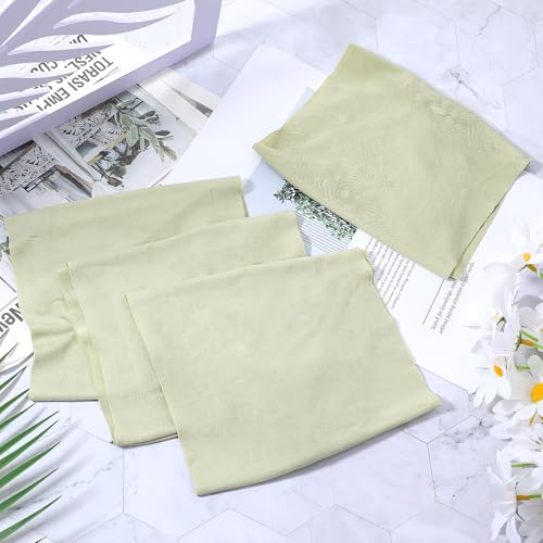 50 Pcs Spandex Chair Sashes Plain Bow Chair Bands Without Buckle, Elastic Bands Ties Slider Sashes, for Wedding Events Party Ceremony - Thumbnail 6