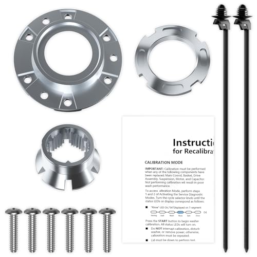 MVWX655DW1 WTW5000DW3 WTW5000DW1 MVWX655DW2 Hub Replace W10528947 W10396887 W10324651-ba All-metal Washing Machine Drum Mounting Hub Replacement for Whirlpool Basket Driven Hub Kit