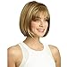 Produktbild Perücke Damen Braun Blond Kurzhaar Wig Ombre Perücken Frauen Und Perückennetz Weise Frauen Natürlich Volle Wig,1