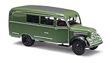 Maßstab 1:87 / Spur H0 BUSCH 51850 H0 Robur Garant K 30 Kombiwagen, grün