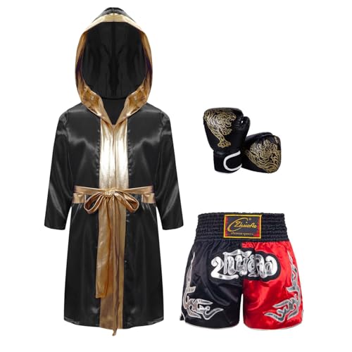 Tenue d'entraînement boxe garçon pour éviter la gêne en kickboxing junior