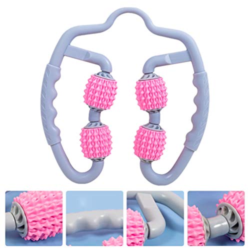 Healifty Rolo muscular, pernas com ponto de gatilho, rolo muscular portátil para pernas, braço, exer